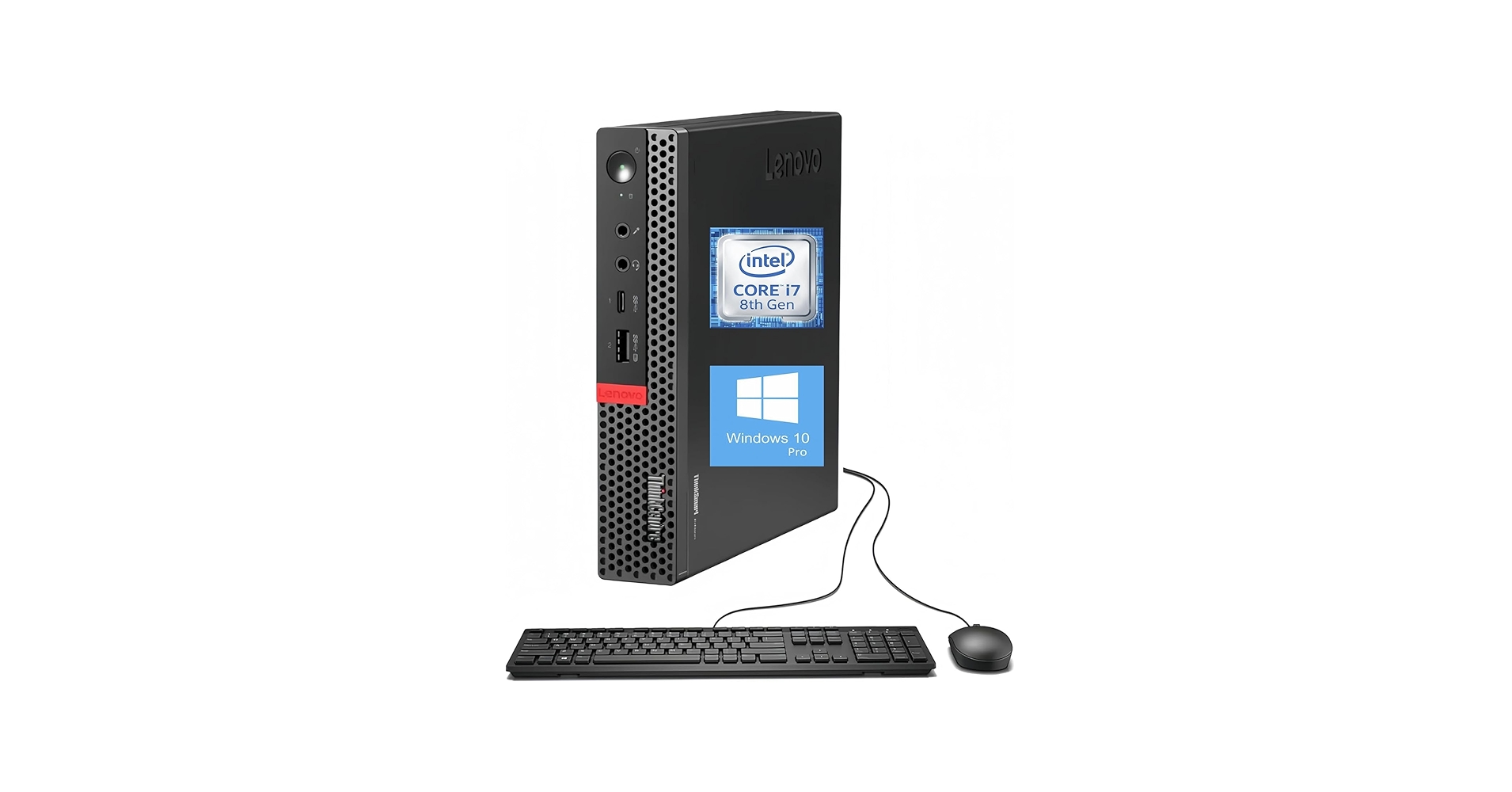 Amazon.com: Lenovo ThinkCentre M920Q Tiny Desktop Computer, Intel