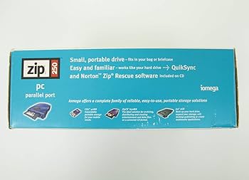 Amazon | Iomega - ディスクドライブ - Zip (250 MB) - Parallel