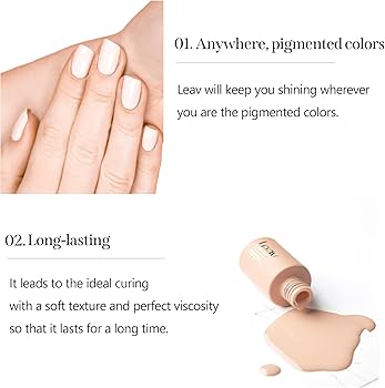 Amazon | Leav メイクオーバー反転ジェルネイル6カラーセット | Leav