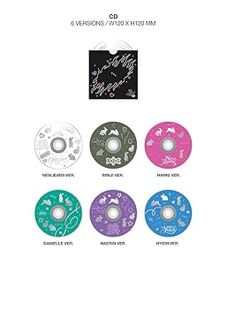 NEWJEANS - NEWJEANS OMG 1st Winter Single Album ( MESSAGE CARD Ver