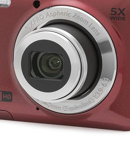 Amazon.com : Kodak PIXPRO FZ55-RD 16MP Digital Camera 5X Optical