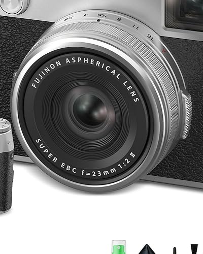 Amazon.com : FUJIFILM X100VI Digital Camera (Silver) (16821822) +