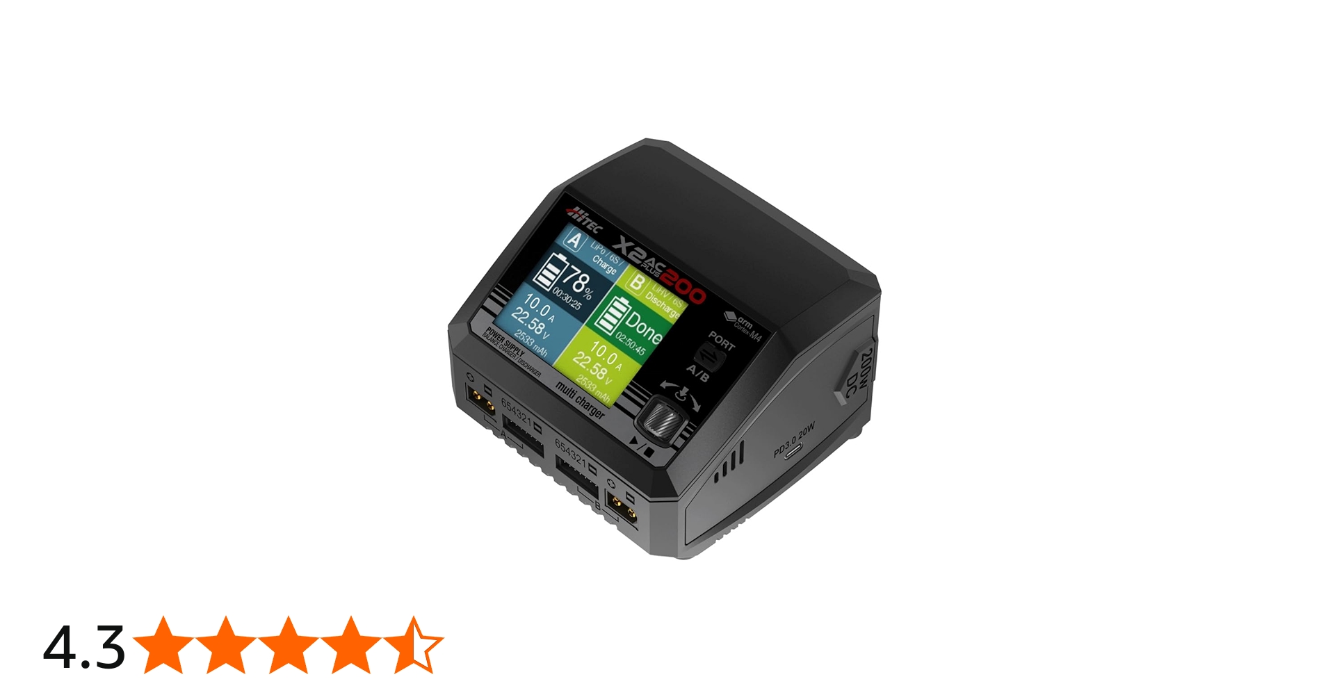 Amazon | ハイテック マルチチャージャー X2 ACプラス200 44348 充電器