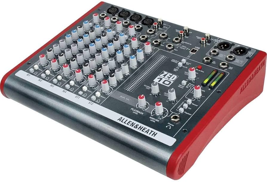 Amazon.com: Allen & Heath ZED-10 - Touring Quality Audio Mixer