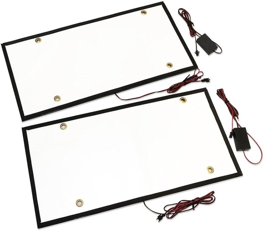 Amazon | MIFO 字光式ナンバープレート用LED 【大型車用】 お得な2枚