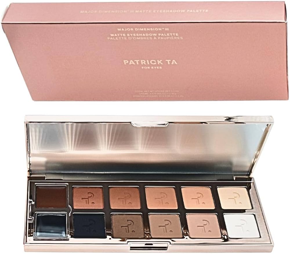 Amazon.com : PATRICK TA Major Dimension III Matte Eyeshadow