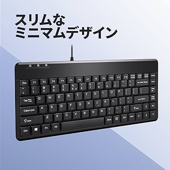 Amazon | Perixx(ペリックス) PERIBOARD-409U JP 有線 ミニ キーボード