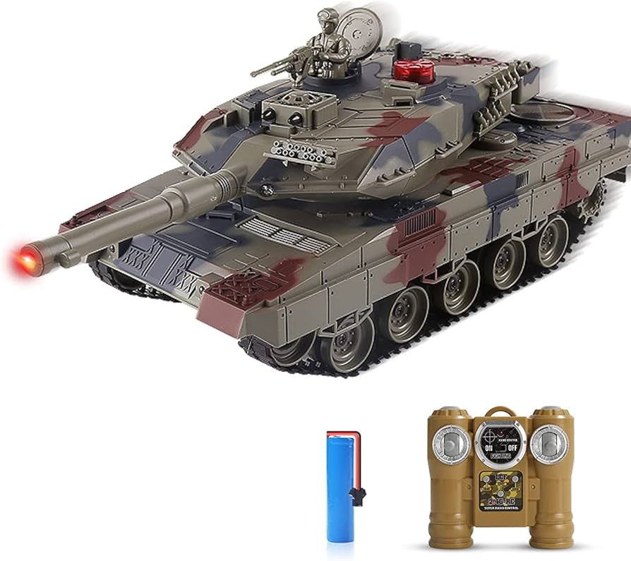Amazon.co.jp: 戦車 ラジコン戦車 2.4GHz無線 対戦タイプ バトルタンク