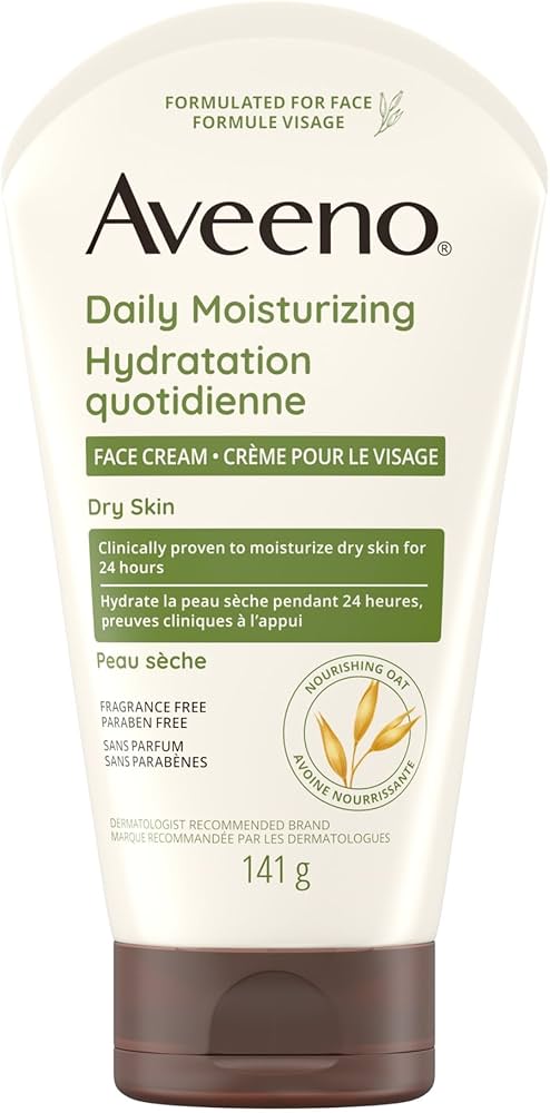 Aveeno Daily Moisturizing Face Cream, Facial & Neck Moisturizer