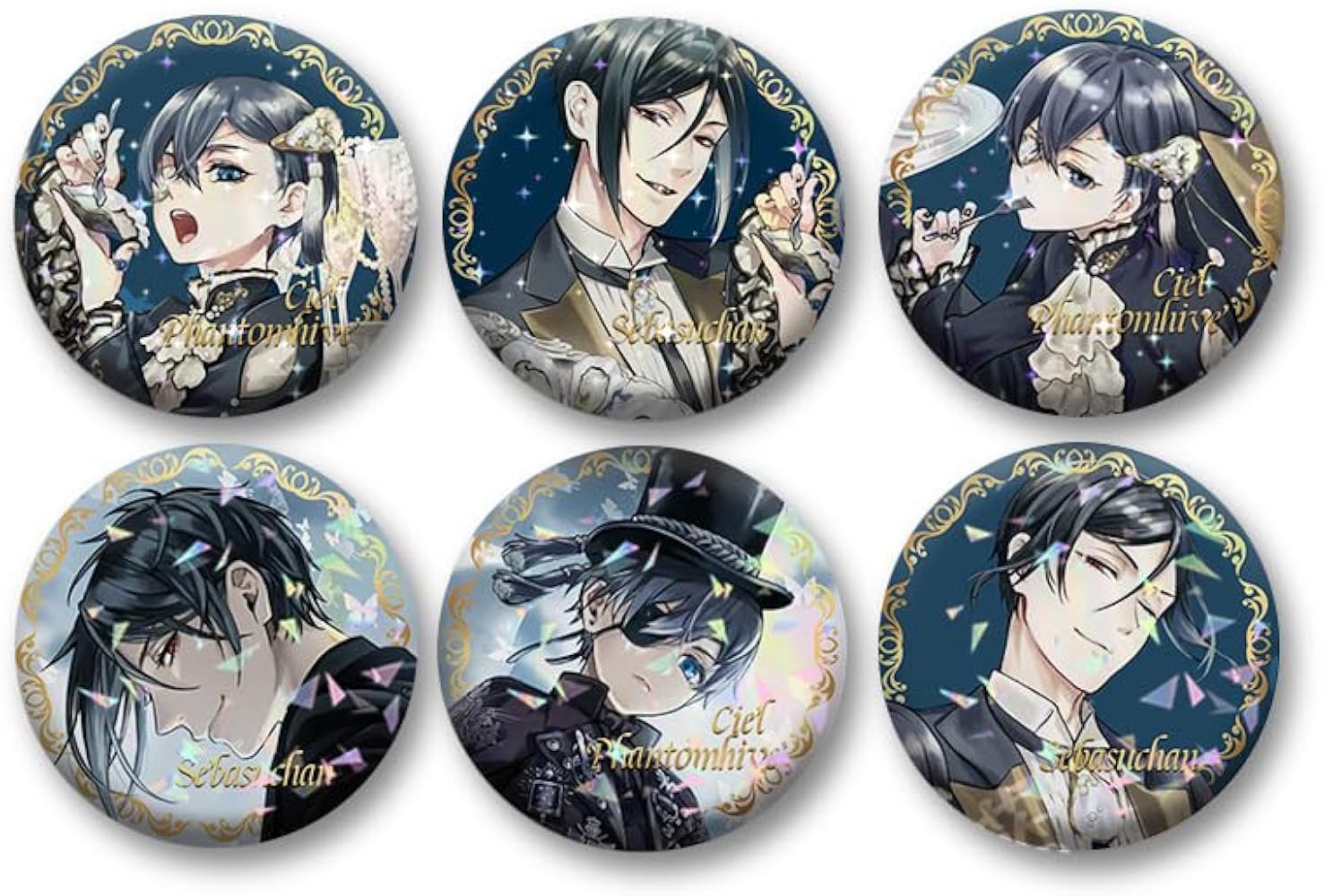 セバスチャン 50点 缶バッジ まとめ売り 黒執事 Amazon.co.jp: 黒執事
