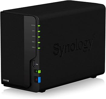 NAS Synology Diskstation 2 baias DS220+ (sem discos) | Amazon.com.br