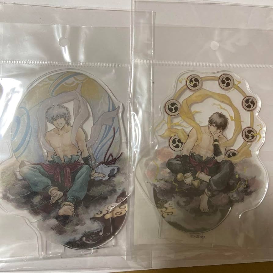 Amazon.co.jp: 銀魂 風神雷神 アクリルスタンド 銀時 土方 : ホビー