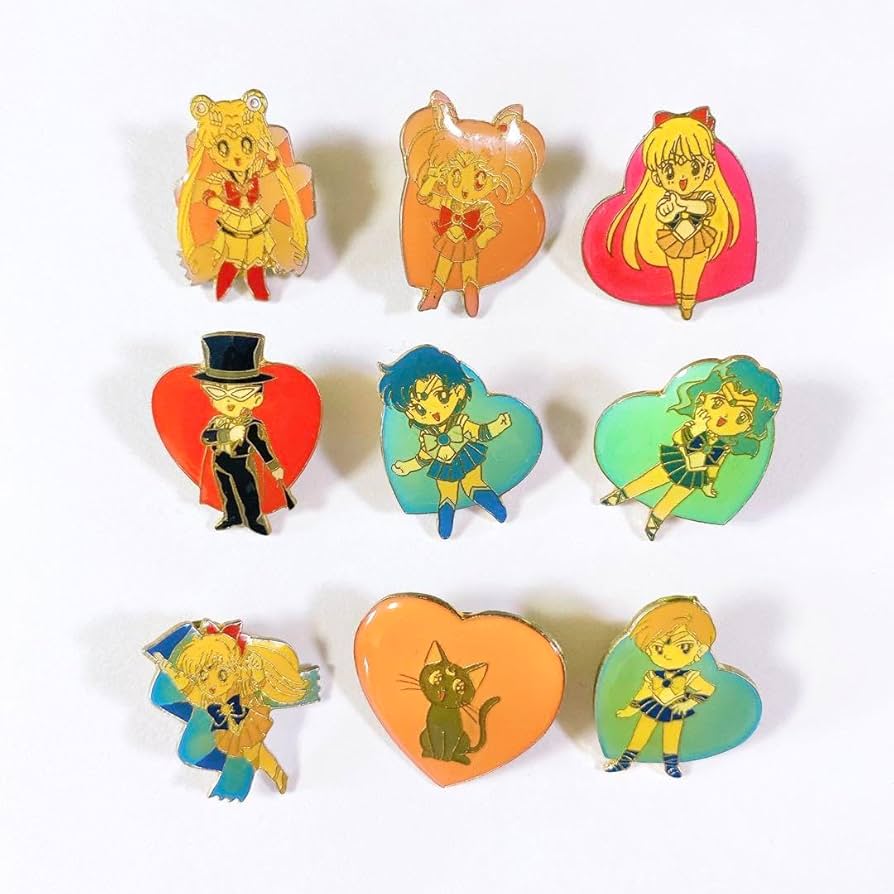 Amazon | セーラームーン ピンバッジ | バッジ | おもちゃ