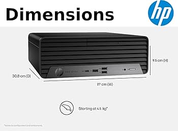 Amazon.com: HP ProDesk 400 G9 Small Form Factor Business Desktop