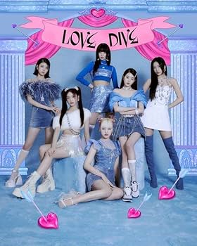 IVE - LOVE DIVE 2nd Single Album+Extra Photocards Set / K-pop