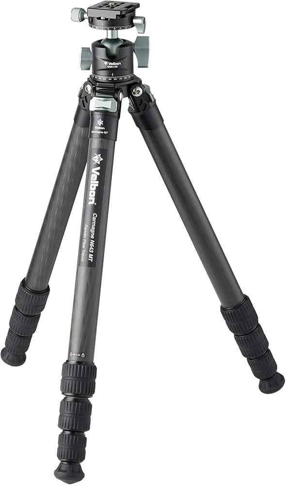 Amazon | ベルボン Velbon 中型カーボン三脚 4段 カルマーニュ N643 MT