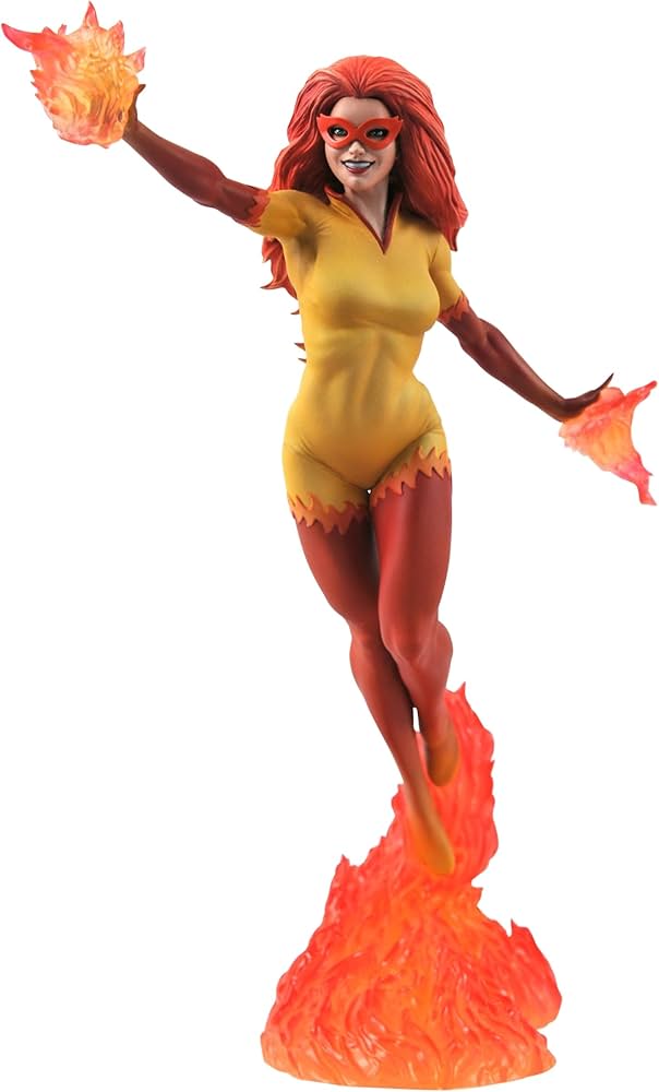 Amazon.com: Diamond Select Toys Marvel Gallery: Firestar PVC