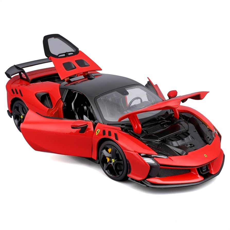 Amazon | Bburago 1/18 フェラーリ SF90 XX ストラダーレ レッド
