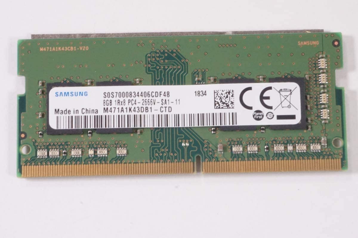 Samsung 8GB DDR4 3200MHz PC4-25600 (PC4-3200AA) CL22 SODIMM 1Rx8