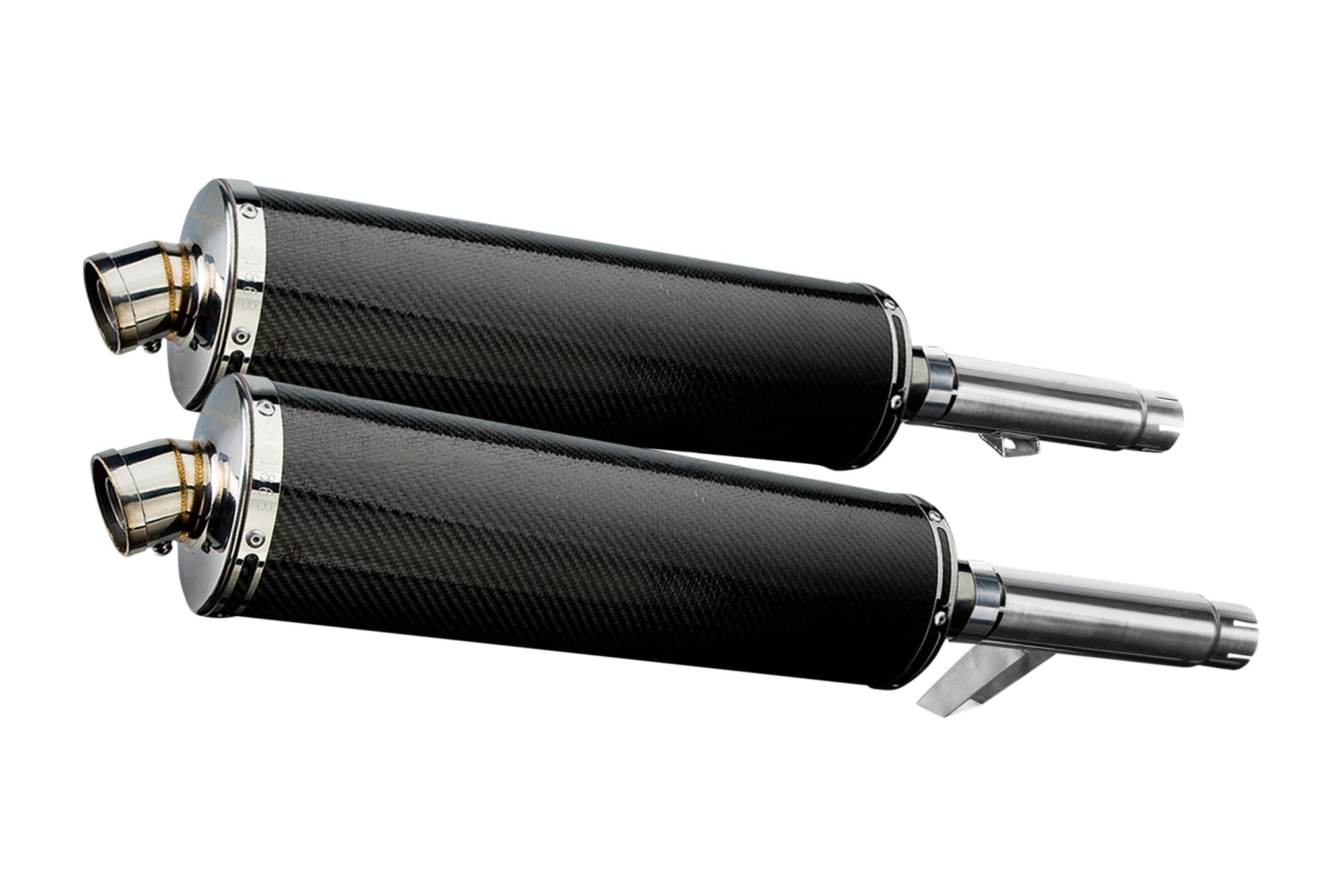 Amazon | DELKEVIC スリップオン エキゾースト マフラー/サイレンサー