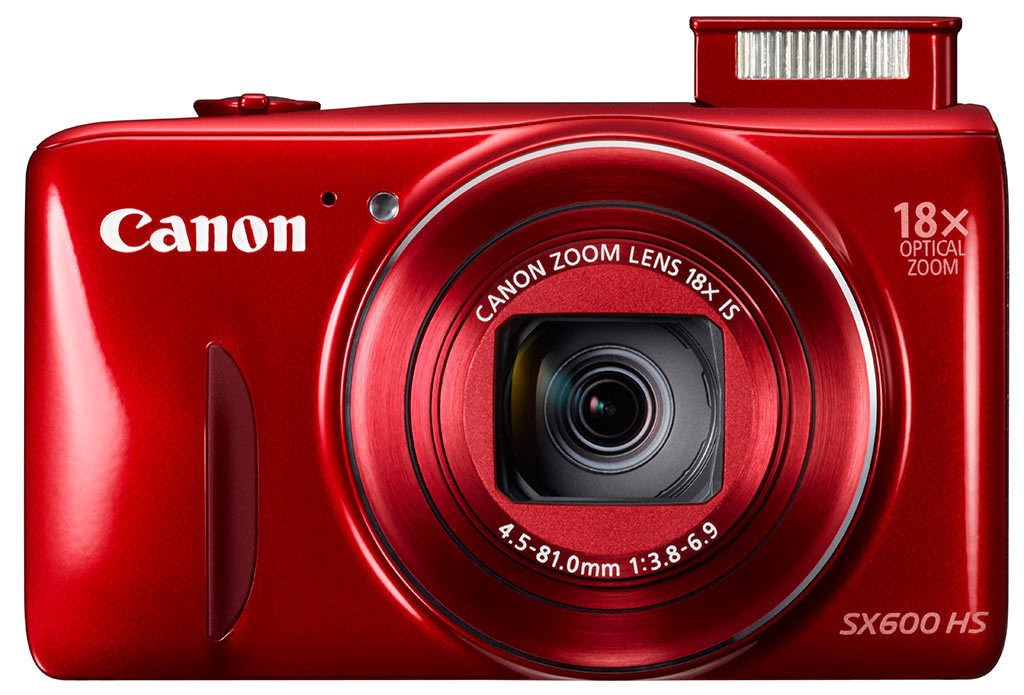 Buy Canon Powershot SX600 HS 16MP Point and Shoot Camera (Red