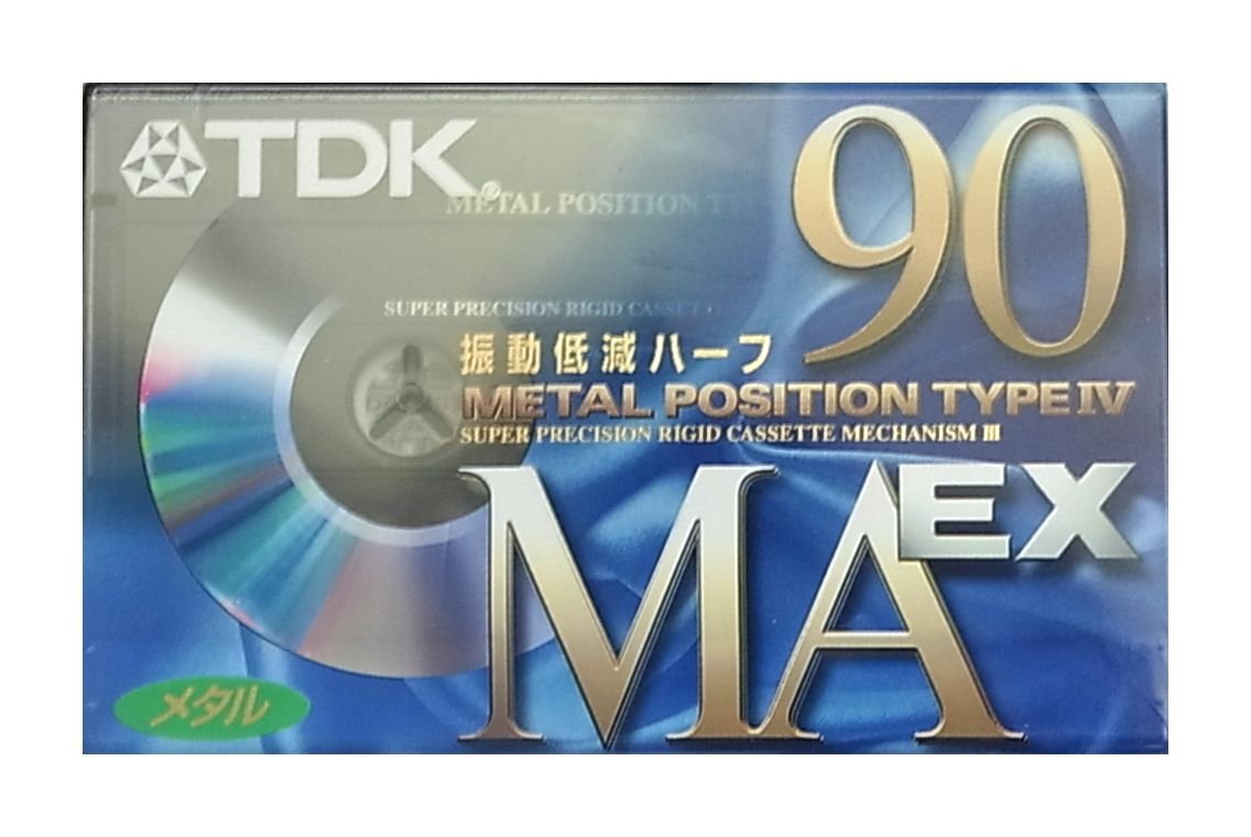 オーディオカセットTDK MA L90分メタルPOSI 2本 オーディオカセットTDK