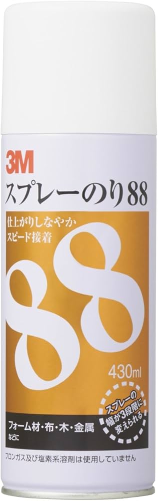 Amazon.co.jp: スリーエム(3M) 3M スプレーのり 88 430ml S/N 88 : DIY