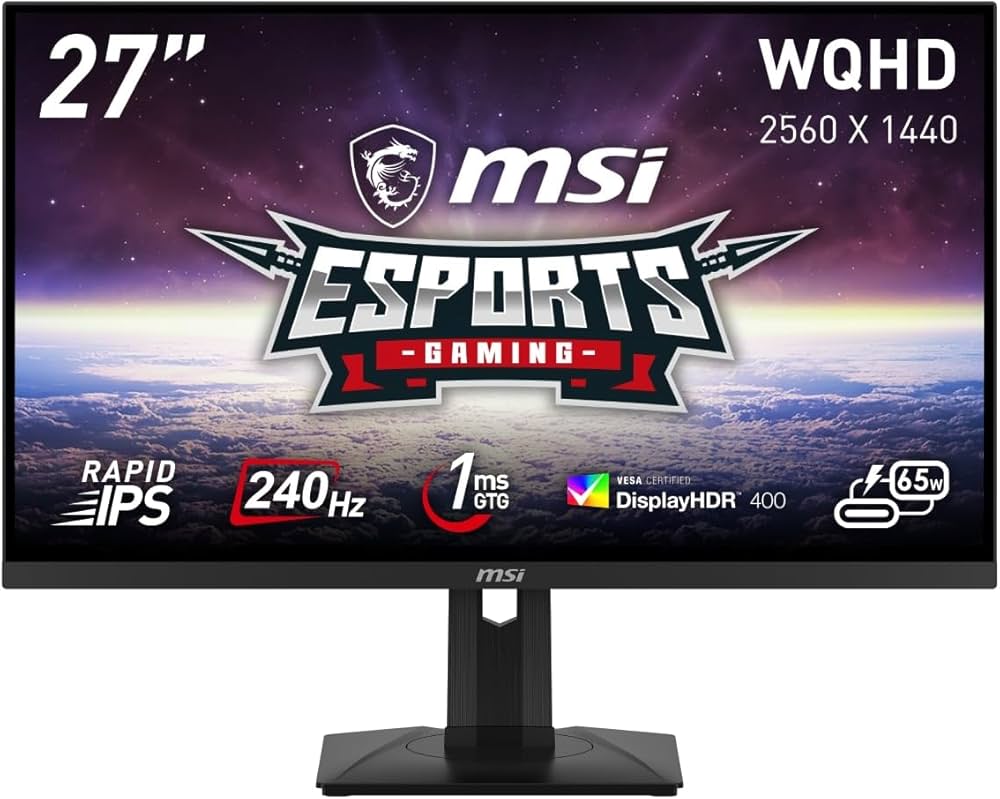 Amazon.co.jp: MSI ゲーミングモニター G274QPX 27インチ/WQHD/RAPID