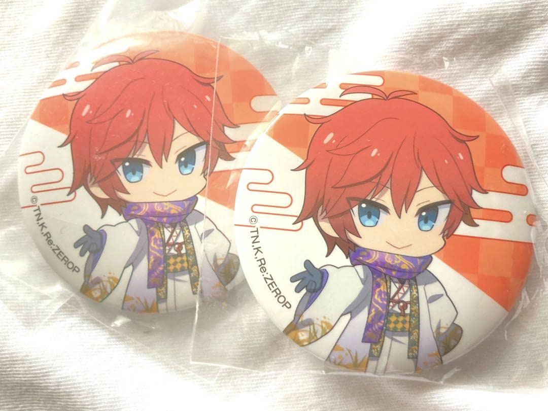 リゼロ ラインハルト 異世界学園生活 ハート缶バッジ 60点 リゼロ