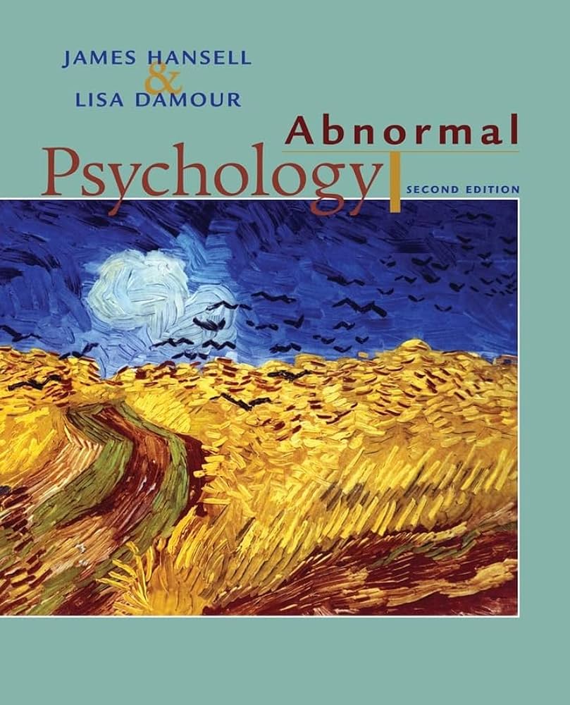 Amazon.com: Abnormal Psychology: 9780470073872: Hansell, James H