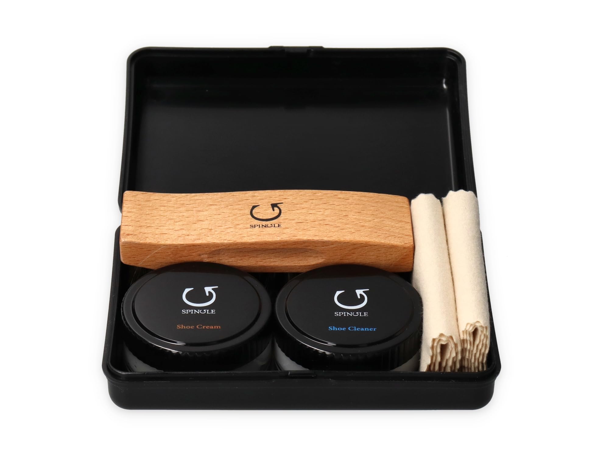 Amazon | [スピングル] SPA-9631 シューケアセット 靴磨きセット 靴