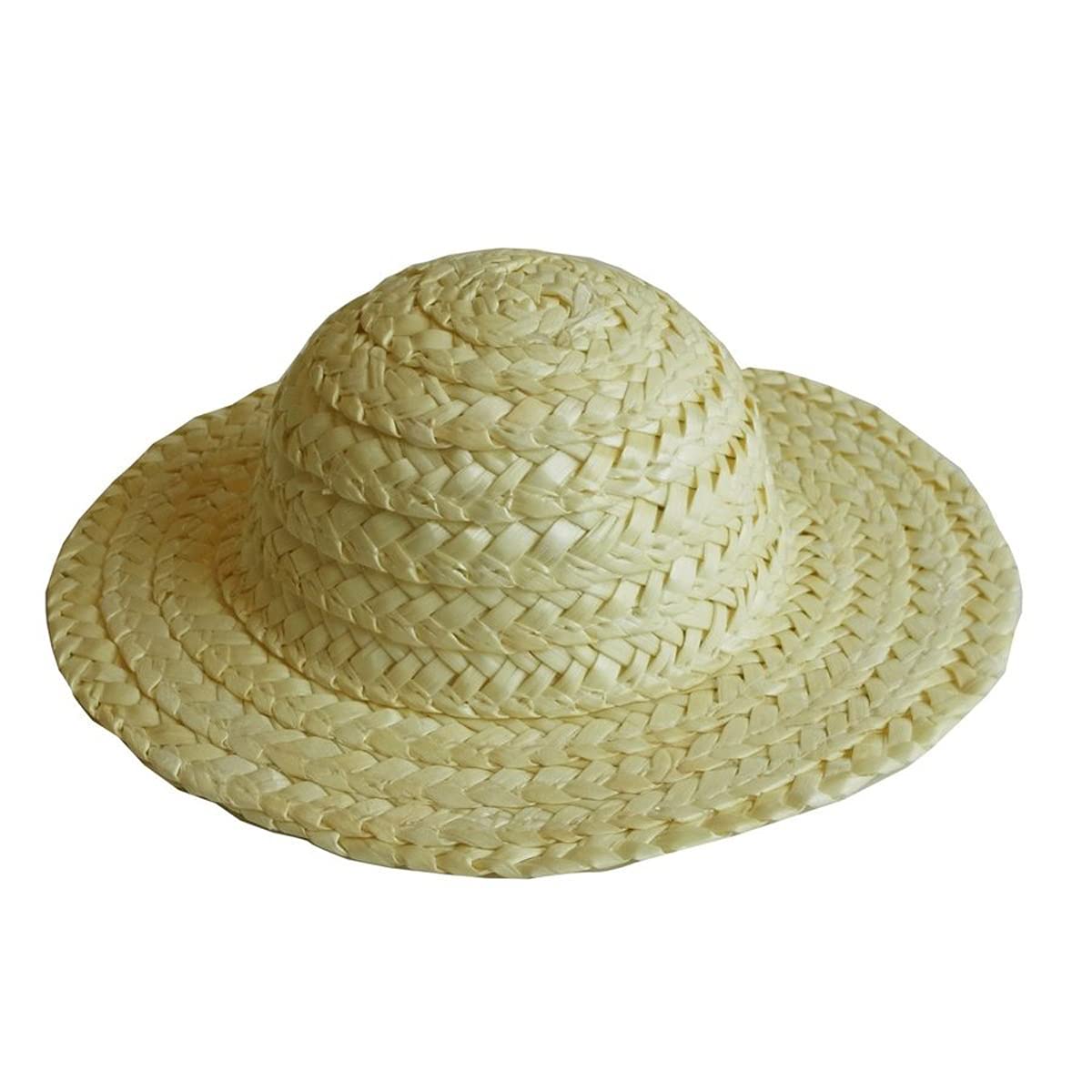 Amazon | 麦わら帽子 13.5cm径 高さ5cm 内径7.5cm ドール 人形
