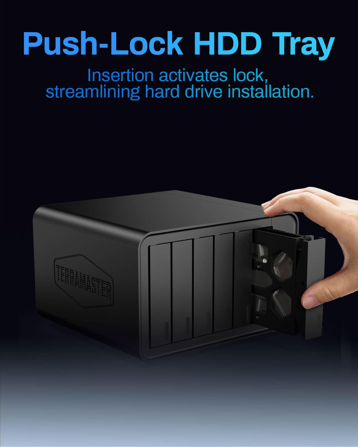 TERRAMASTER 424 Series NAS Storage with Powerful Hareware (4-Core