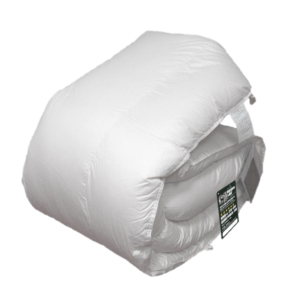 Amazon｜羽毛布団 シングル ハンガリー産 ホワイト マザーグースダウン