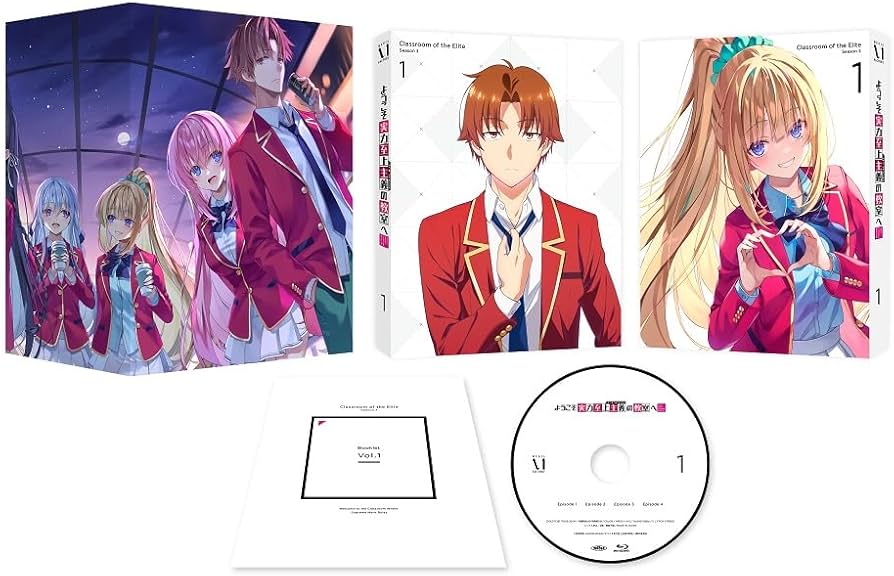 Amazon.co.jp: ようこそ実力至上主義の教室へ 3rd Season 第1巻 [Blu