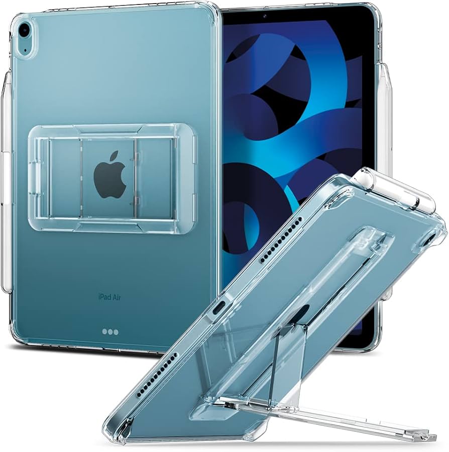 Amazon.co.jp: Spigen iPad Air 第5世代 ケース キックスタンド クリア