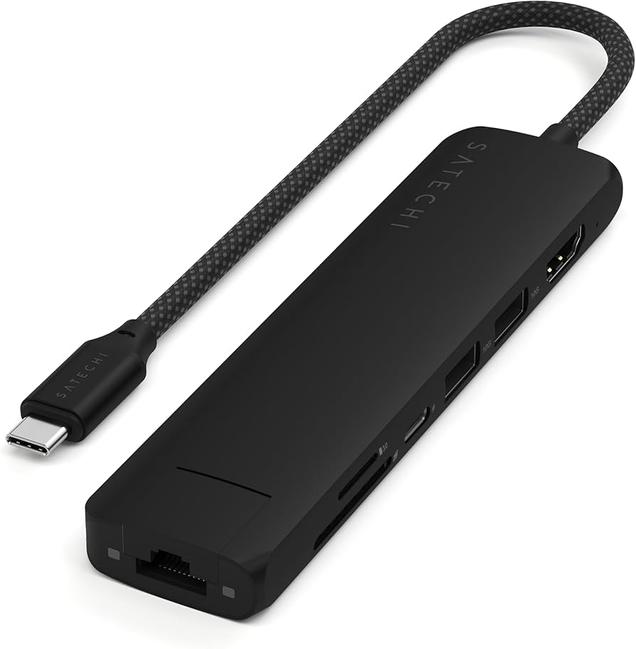 Amazon | SATECHI 7 in 1 USB-C スリムプラス マルチポートアダプター
