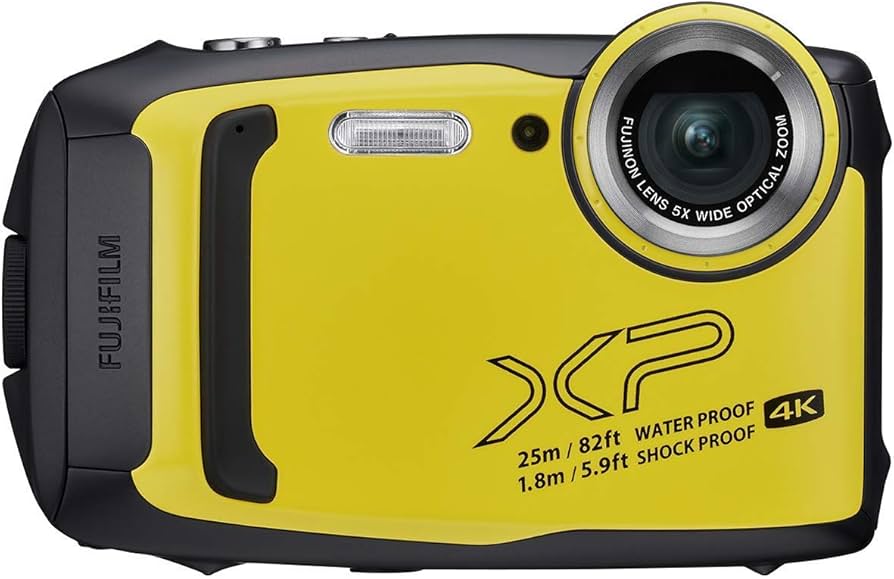 Amazon.com : FinePix XP140 Bundle W/SD Card - Yellow : Electronics