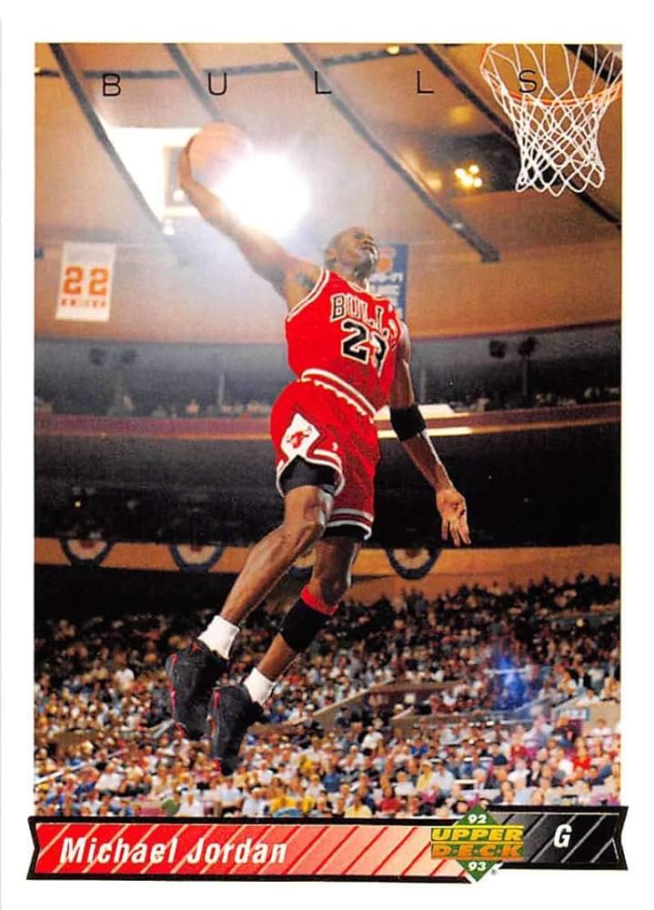 Amazon.com: 1992-93 Upper Deck Basketball #23 Michael Jordan