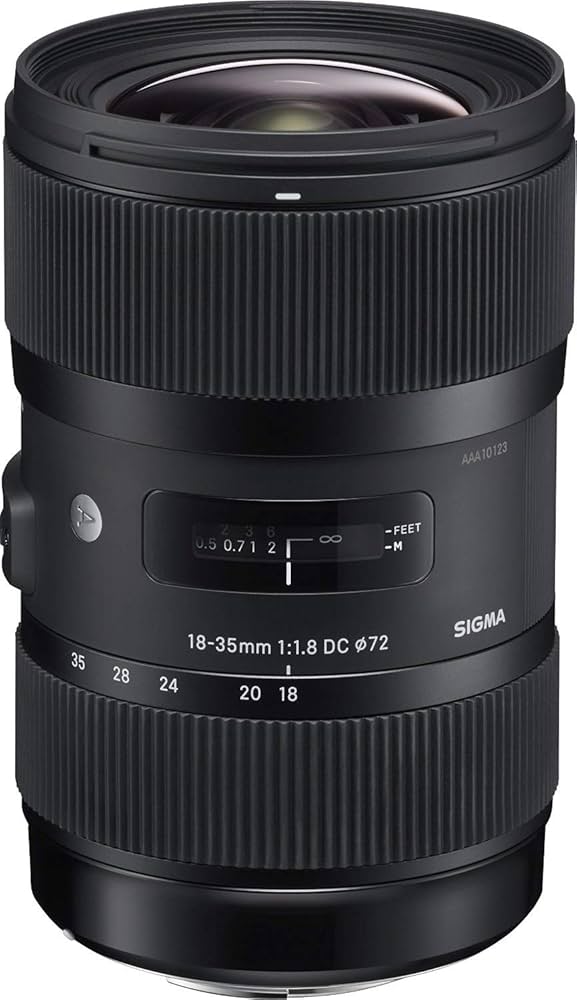 Amazon | SIGMA 標準ズームレンズ 18-35mm F1.8 DC HSM ソニー用 APS-C