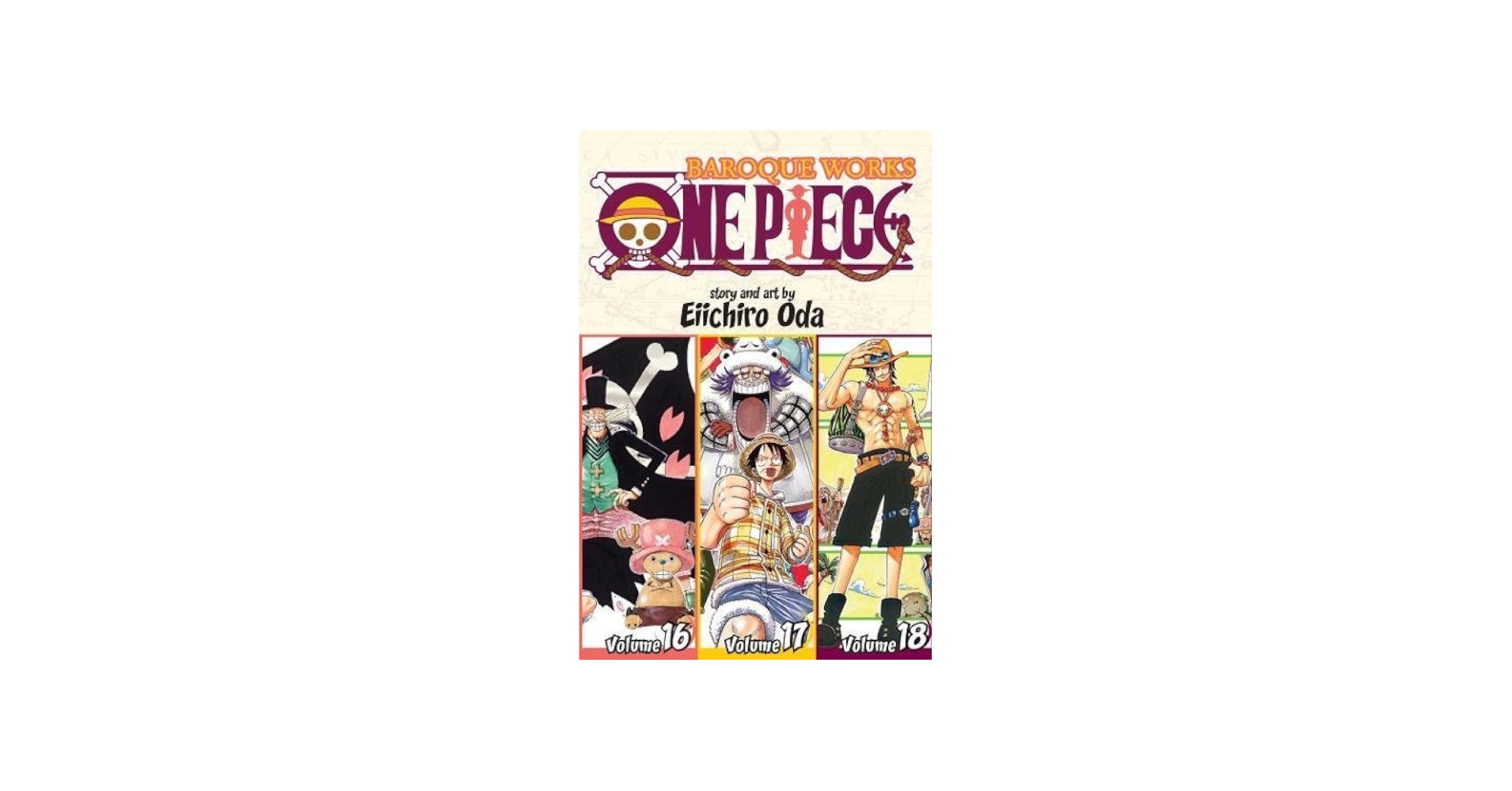 One Piece Baroque Works 16-17-18 (One Piece Omnibus) by Eiichiro