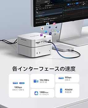 Amazon.co.jp: ORICO 10in1 MiniRaid Mac mini M4/M4 Pro 対応