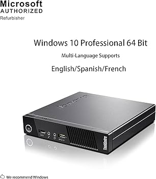 Amazon.com: lenovo Think Center M73 Tiny Desktop PC, Intel Core I5