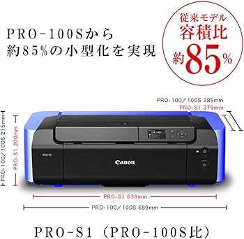 Amazon.co.jp: キヤノン Canon インクジェットプリンター PIXUS PRO-S1