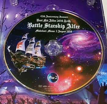 Amazon.co.jp: THE ALFEE DVD 2枚組 45th Anniversary Summer Best Hit