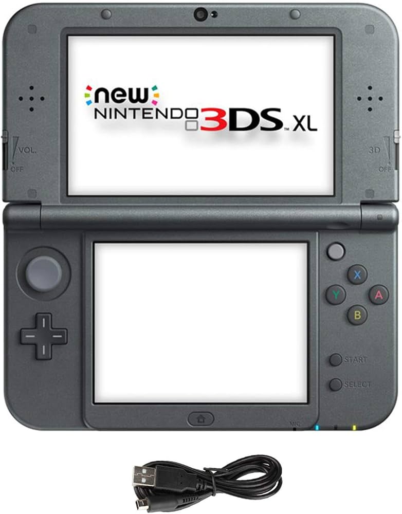 Amazon.com: New Nintendo 3DS XL Black Handheld Console and AC