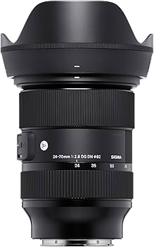 Amazon.com : Sigma 24-70mm F2.8 DG DN Art for Sony E Lens ,Black
