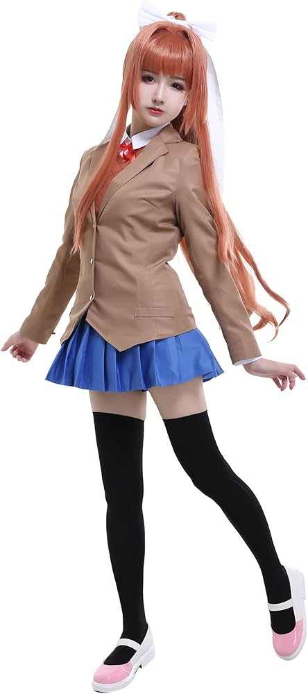 Amazon.com: miccostumes Women's Anime School Uniform Cosplay