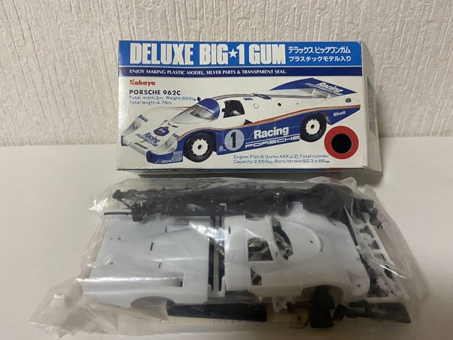 Amazon.co.jp: カバヤ デラックスビックワンガム 4 ポルシェ962C