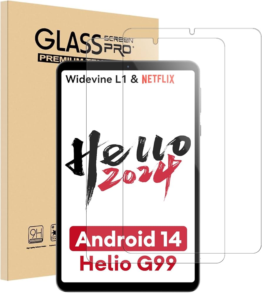 Amazon | 2枚入りHeadwolf FPad3+FPad5タブレット 専用保護フィルム